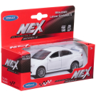 Машинка Welly 1:38 MITSUBISHI LANCER EVOLUTION X белый
