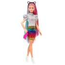 Кукла Mattel Barbie с разноцветными волосами