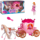 Моя лошадка. Игровой набор "Карета с лошадкой и куколкой", с аксессуарами, 2 вида в коллекции, в коробке