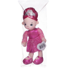 Кукла ABtoys Мягкое сердце, мягконабивная, балерина, 30 см, цвет серебристый