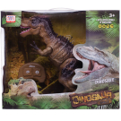 Динозавр Junfa на р/у Тиранозавр Рекс, пускает пар, звук, свет