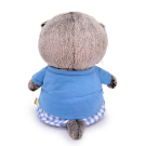 Мягкая игрушка BUDI BASA Кот Басик BABY в голубом костюмчике 20 см
