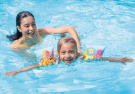 Нарукавники надувные INTEX "Tropical Buddies Arm Bands" (Тропические рыбки, маленькие), 3-6лет, 23х15 см
