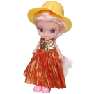 Кукла ABtoys Цветочная фантазия Мини 16,5 см с аксессуарами, 3 вида в коллекции