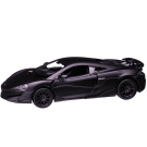 Машина металлическая RMZ City серия 1:32 McLaren 600LT, черный матовый цвет, двери открываются