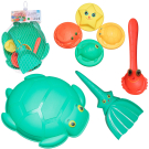 Набор игрушек для песочницы JUNFA Морские обитатели 7 предметов