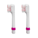 Набор насадок Longa Vita для электрической зубной щётки, сменные, SOFT, розовая