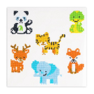 Набор для творчества Maxi Art Мозаика со стразами Животные из 6-ти стикеров 20*20см