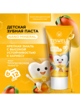 TISWELL Зубная паста Nano Mineral детская со вкусом тропического манго 6-12 лет 60гр