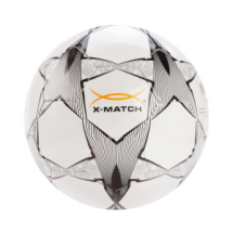 Мяч футбольный X-Match 410 г размер 5 белый черный