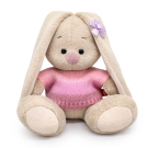 Мягкая игрушка BUDI BASA Зайка Ми в нежно-розовом свитере (малыш) 15 см