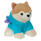 Мягкая игрушка Abtoys Модные питомцы Собачка в синем костюме Монстрика 18см