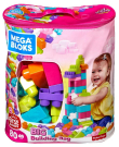 Конструктор Mattel Mega Bloks Fisher-Price Мешок "Мой первый конструктор" 80 деталей (2 в ассортименте)