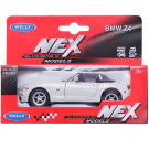 Машинка Welly 1:38 BMW Z4 (Convertible) белая