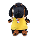 Мягкая игрушка BUDI BASA Собака Ваксон в футболке с собачкой 25 см