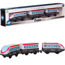 Поезд Junfa электромеханический (два локомотива и один вагон)