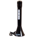 Микрофон детский ABtoys Mi-Mic "Звезда караоке", со встроенным динамиком, черного цвета