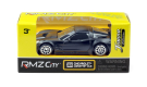 Машинка металлическая Uni-Fortune RMZ City 1:64 Chevrolet Corvette C6-R без механизмов, 2 цвета (черный/желтый),