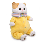 Мягкая игрушка BUDI BASA Кошка Ли-Ли в спальном комбинезоне 27 см