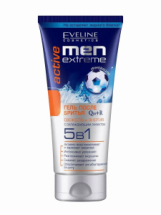 EVELINE Men Extreme Q10+R Гель После Бритья Active 5В1 200мл