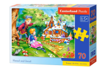 Пазл Castorland Premium Пряничный домик, 70 деталей