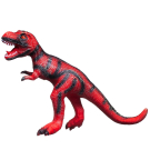 Фигурка Junfa Динозавр длина 50 см со звуком красно-черный
