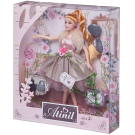 Кукла Junfa Atinil (Атинил) Цветочная гармония (в бледно-розовом платье) в наборе с аксессуарами, 28см, блондинка