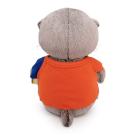 Мягкая игрушка BUDI BASA Кот Басик BABY в разноцветной футболке 20 см