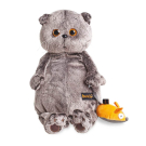 Мягкая игрушка BUDI BASA Кот Басик и мышка 19 см