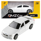 Машинка металлическая Uni-Fortune RMZ City 1:64 BMW M5, Цвет Белый