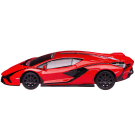 Машина металлическая 1:43 scale Lamborghini Sian, цвет красный