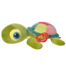 Мягкая игрушка Abtoys Черепашка с разноцветным панцирем, 20см