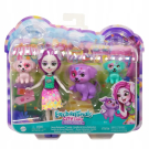 Игровой набор Mattel Enchantimals Кукла Далматинец Десса с 3 зверушками
