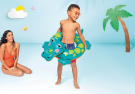 Круг надувной INTEX Big Animal Rings Крокодил 3-6 лет