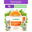 SYNERGETIC Натуральное мыло туалетное Масло мяты и апельсин 90г