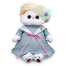 Мягкая игрушка BUDI BASA Кошка Ли-Ли в морском платье и вязаном берете 27 см