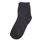 Набор детских носков 3 пары однотонные размер 14-16 черные/синие/серые