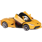 Машина р/у 1:14 Ferrari LaFerrari, цвет желтый, световые эффекты, аккумулятор в комплекте