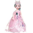 Кукла Junfa Ardana Princess 30 см с короной в роскошном розовом платье в подарочной коробке