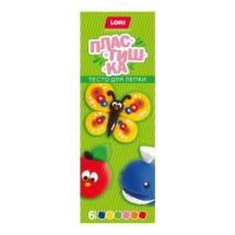 Набор для творчества LORI пластишка тесто для лепки Набор № 23 6цв по 50 г Набор для творчества LORI пластишка тесто для лепки Набор № 23 6цв по 50 г