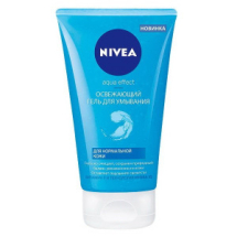 Гель для умывания NIVEA Agua effect Освежающий для нормальной кожи 150мл