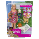 Игровой набор Mattel Barbie Кукла и щенки