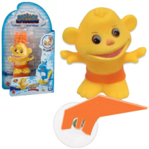 Набор резиновых игрушек для ванной Abtoys Веселое купание Игрушка-брызгалка Обезьянка на трамплине