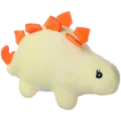 Мягкая игрушка ABtoys Dino Baby Динозаврик желтый, 18см
