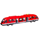 Трамвай Junfa фрикционный длина 44 см красный