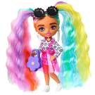 Кукла Mattel Barbie Мини-кукла Экстра Модница с радужными волосами
