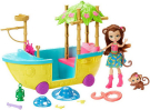 Игровой набор Mattel Enchantimals Джунгли-лодка