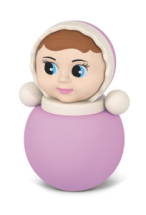 Неваляшка малая «Настенька». Коллекция «Карамель» 18 см в пакете