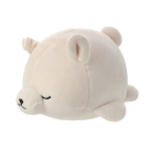 Мягкая игрушка Abtoys Supersoft Медвежонок полярный белый, 13 см