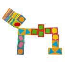 Настольная игра Baby Toys Домино Фигуры 28 карточек